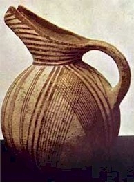 Minoan pitcher 2,500 BC - source project-history blogspot