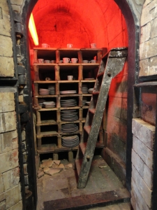 Muffle kiln - Image courtesy of the Potteries Museum and Art Gallery, Stoke-on-Trent