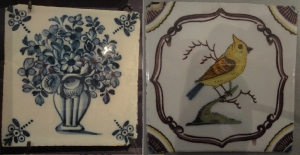 Liverpool tiles, 1760 - Image courtesy of the Potteries Museum and Art Gallery, Stoke-on-Trent