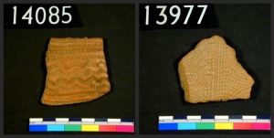 Dotted Wavy Line Pottery, Khartoum, 8,000 to 3,000 BC-UC14085 and 13977 Copyright of the Petrie Museum of Egyptian Archaeology, UCL