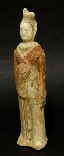 Northern Wei cold painted figure - courtesy R&G McPherson Antiques